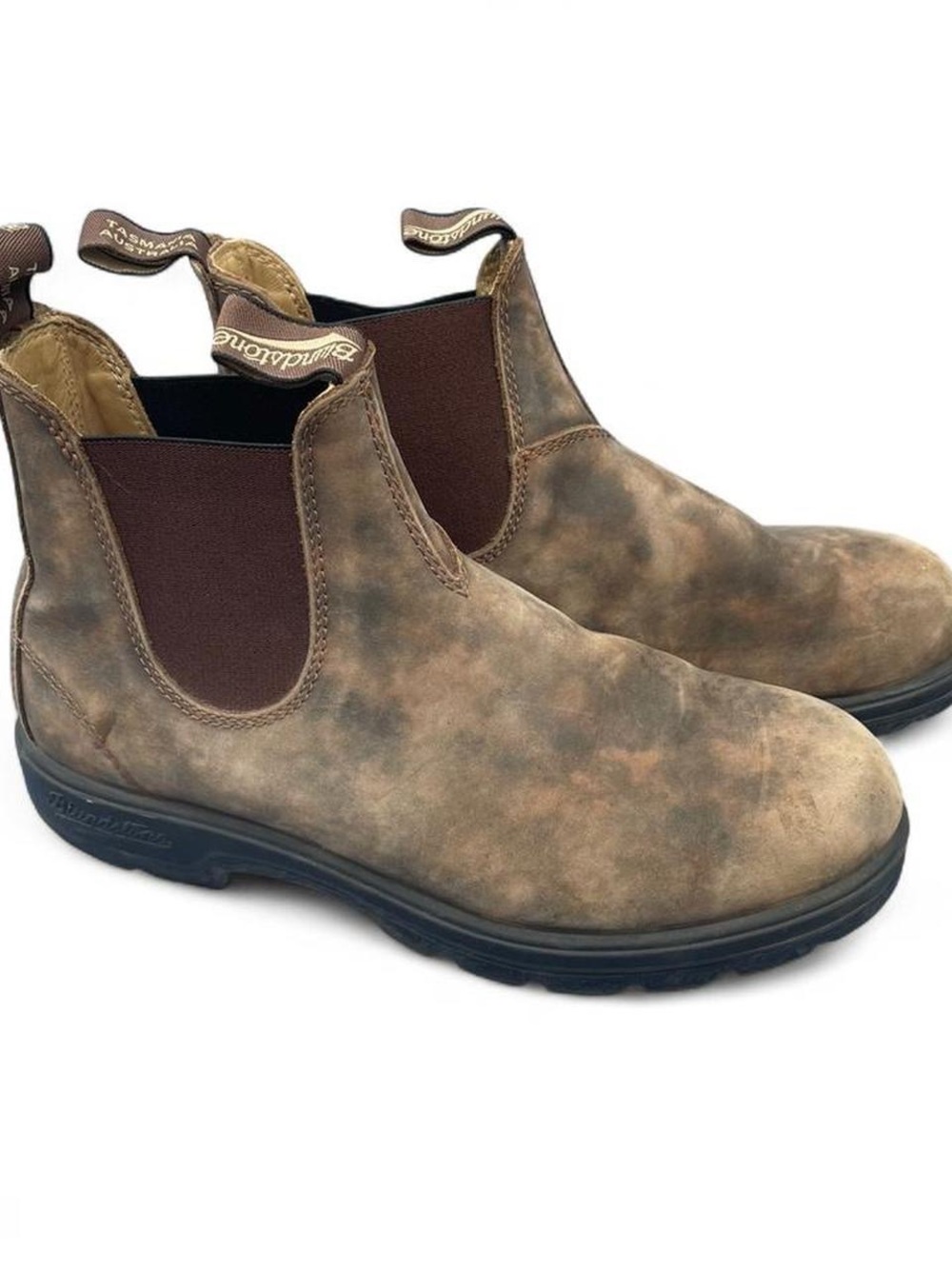 Blundstone 585 Men's Rustic Brown Chelsea Boots